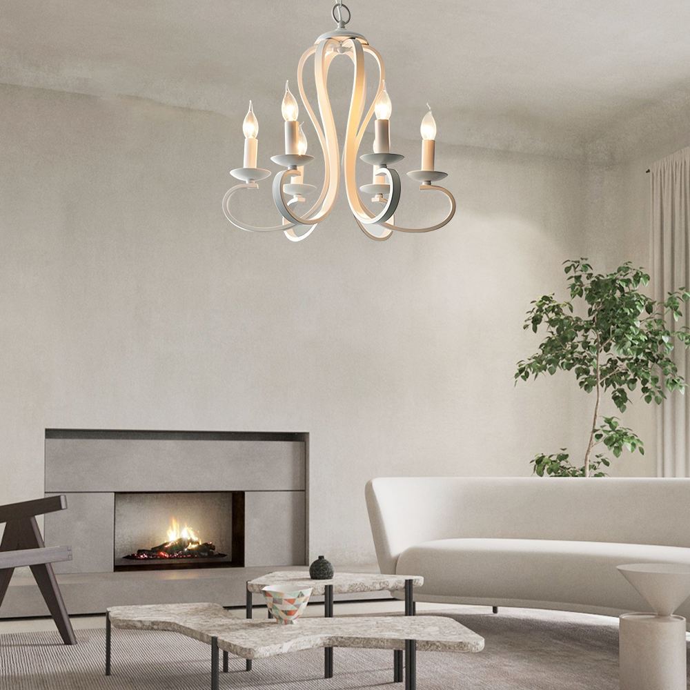 Metal Multi-Light Fixture for Dining Room/Living Room